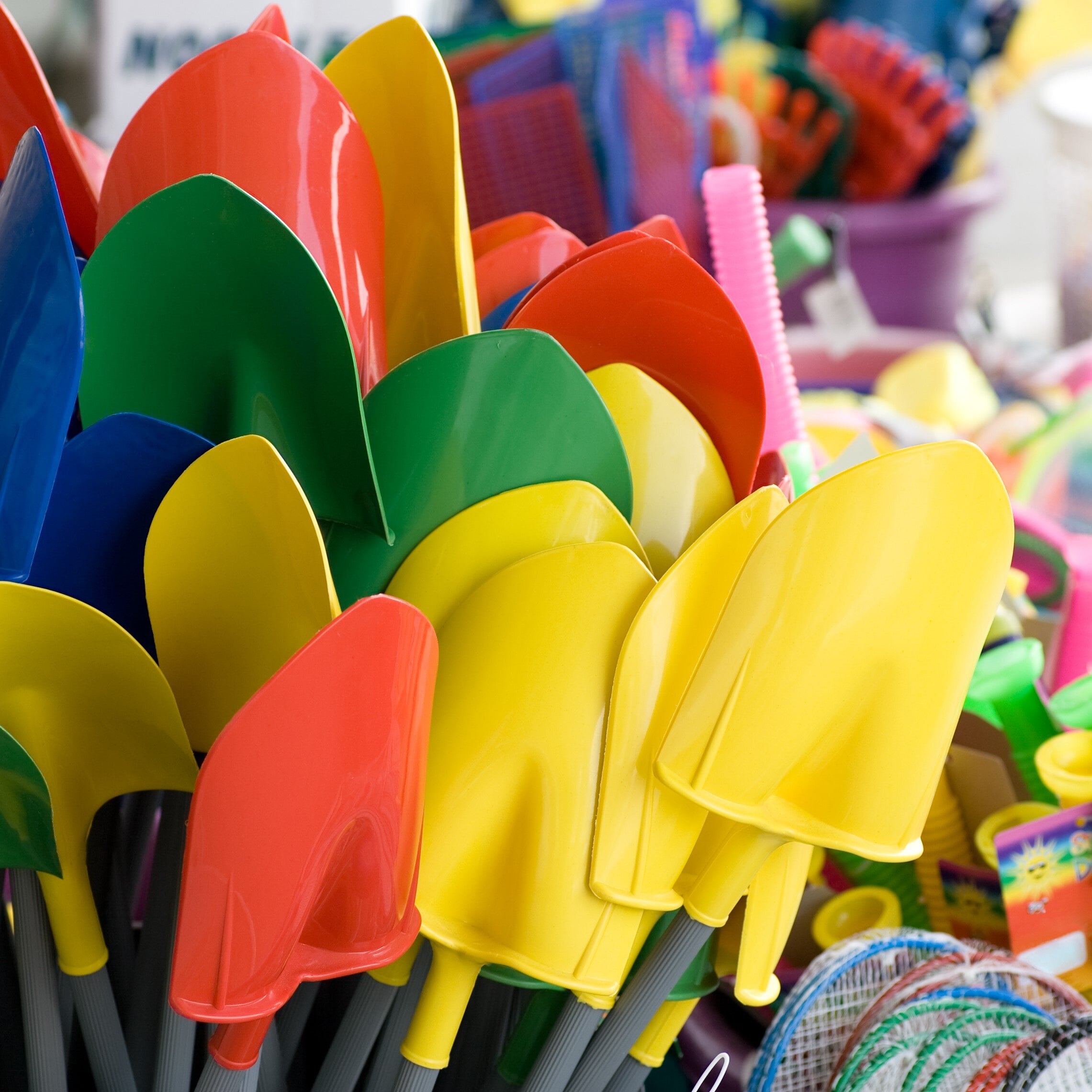 An image of some inexpensive Chinese-made toys.